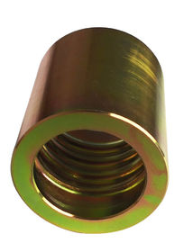 亜鉛はSAE 100 R2AT EN853 2SN 00210の鋼鉄のための油圧ホース フィッティングのフェルールをめっきしました